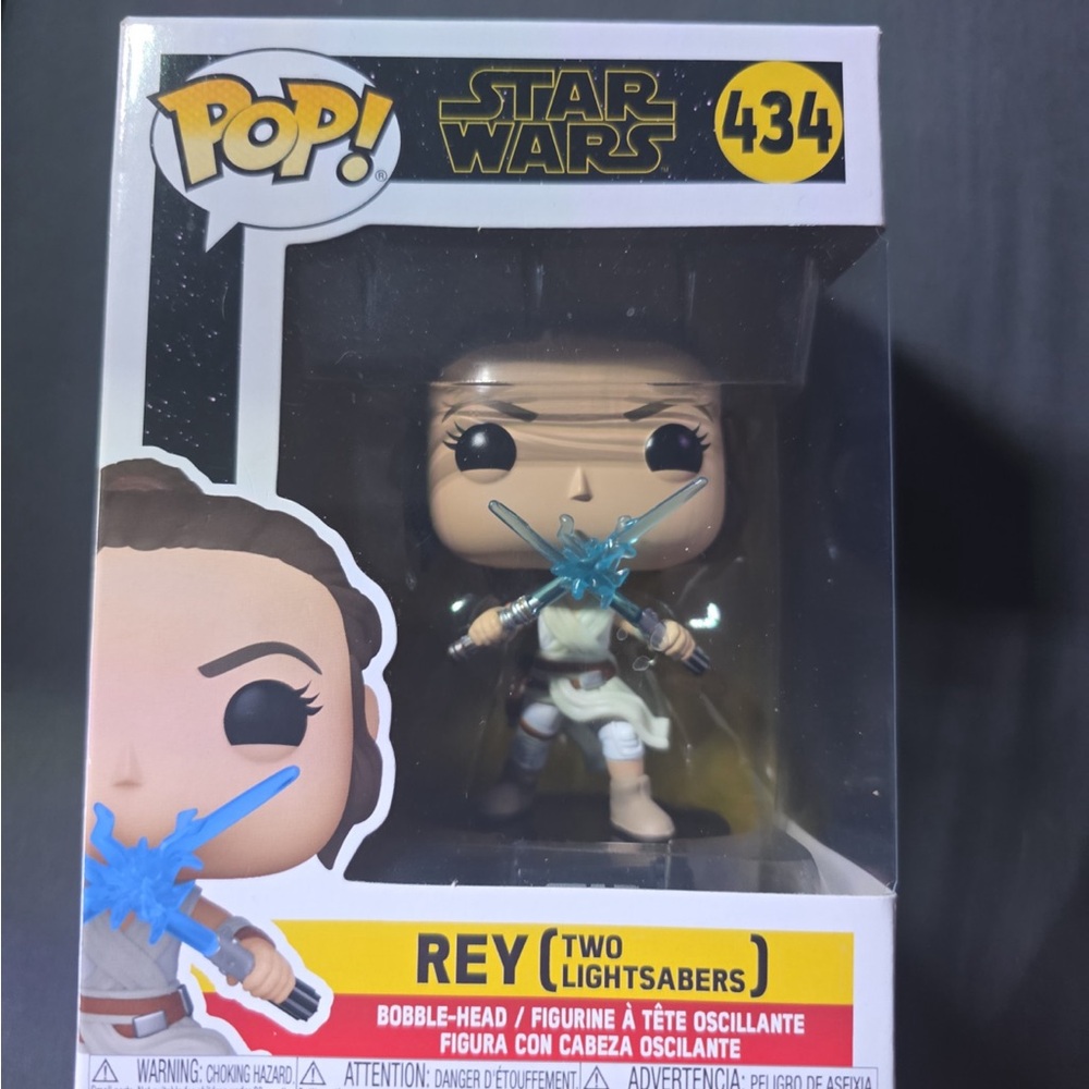 Funko Box with Black and White Design